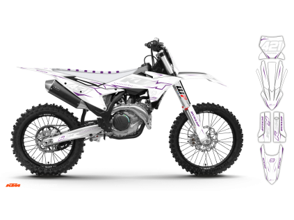 graphics kit ktm sx sxf 25 k22 r2 bike