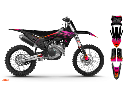 graphics kit ktm sx sxf 25 k6 r1 bike