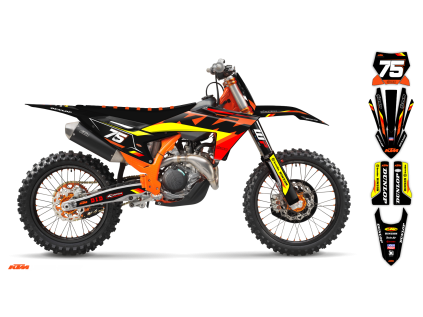 graphics kit ktm sx sxf 25 k se1072 r2 bike