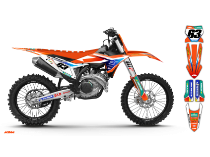 graphics kit ktm sx sxf 25 k se1098 st bike