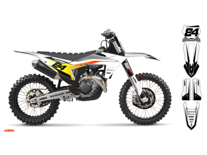 graphics kit ktm sx sxf 25 k se1099 r2 bike