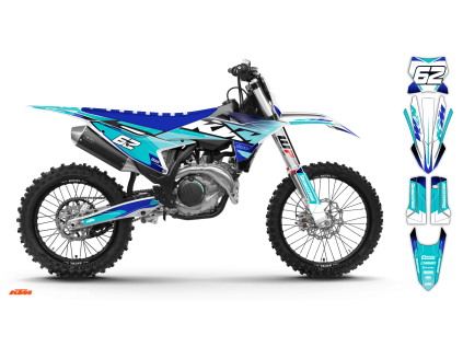 graphics kit ktm sx sxf 25 k se1109 le bike