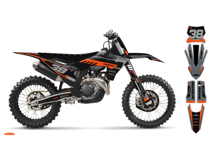 graphics kit ktm sx sxf 23 slide r2 bike