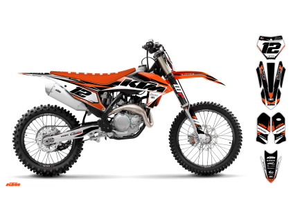 graphics kit ktm sx sxf 19 20 k1 le bike