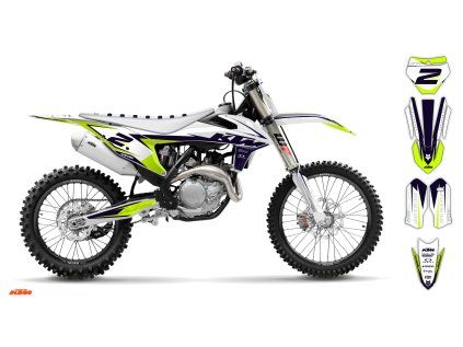 graphics kit ktm sx sxf 19 22 fluo k se1083 r1 bike