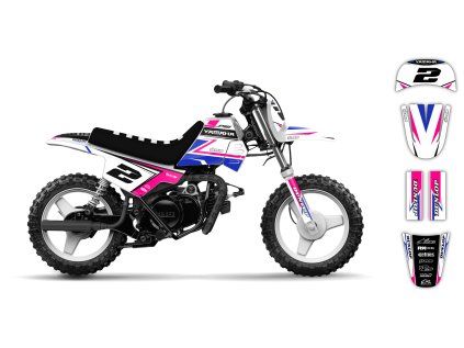 graphics kit yamaha pw 50 90 20 evolution r1 bike