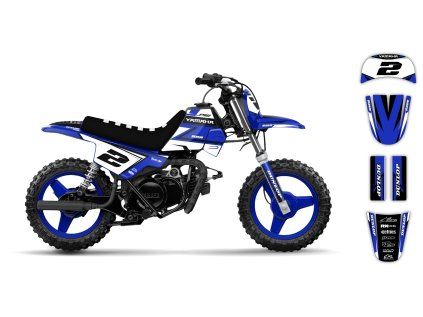 graphics kit yamaha pw 50 90 20 evolution r2 bike