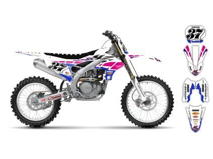 graphics kit yamaha yzf 450 23 24 dubach le bike