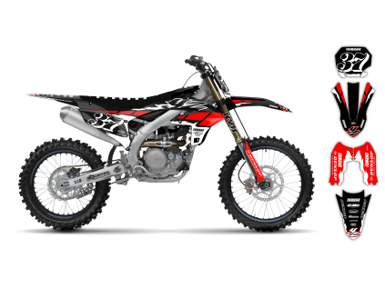 graphics kit yamaha yzf 450 23 24 dubach st bike
