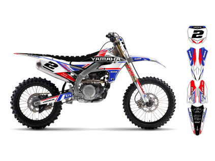 graphics kit yamaha yzf 250 450 18 20 evolution le bike