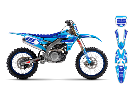 graphics kit yamaha yzf 250 450 18 20 eclipse le bike