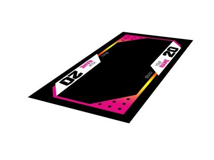 1721 2 motorcycle carpet pit mat mc006 3d