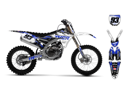 graphics kit yamaha yzf 250 450 14 17 sledge le bike