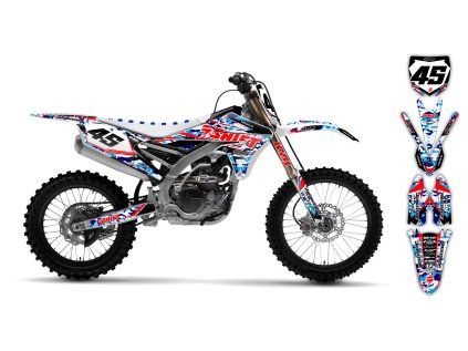 graphics kit yamaha yzf 250 450 14 17 step up le bike