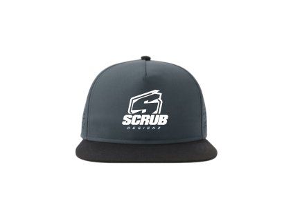 SNAP BACK SCRUB DARK GREY BLACK 01