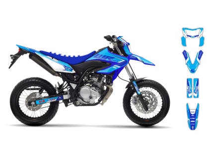 16197 graphics kit yamaha wr 125 r x 09 21 eclipse le bike