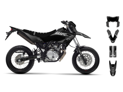 16203 graphics kit yamaha wr 125 r x 09 21 eclipse r2 bike