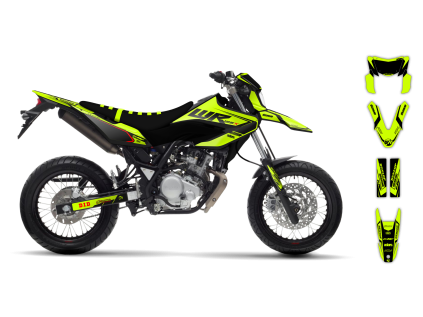 16239 graphics kit yamaha wr 125 r x 09 21 fluo eclipse st bike