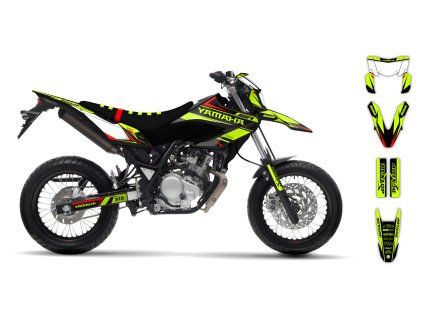 16242 graphics kit yamaha wr 125 r x 09 21 fluo evolution st bike