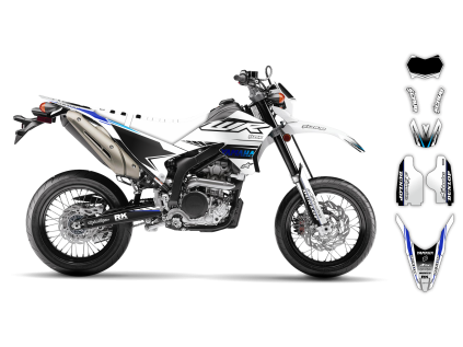 17331 graphics kit yamaha wr250r 07 21 boognish r1 bike