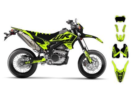 17424 graphics kit yamaha wr250r 07 21 fluo eclipse st bike