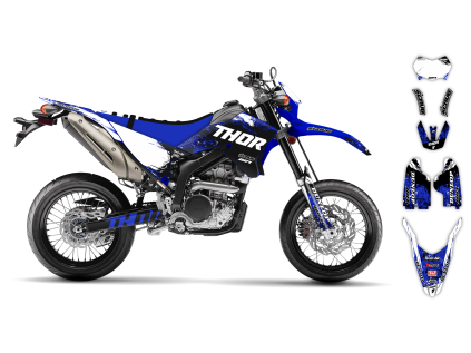 17532 graphics kit yamaha wr250r 07 21 sledge st bike