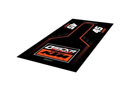 1810 2 motorcycle carpet pit mat mc001 3d