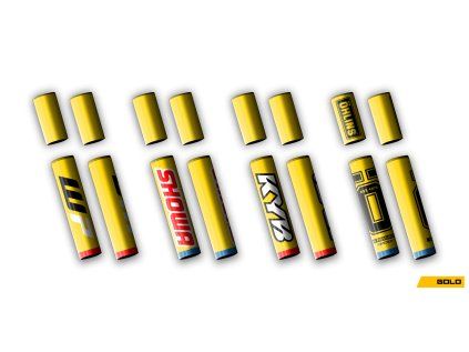 4pcs mid forks gold all draft