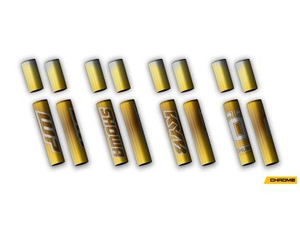 18144 4pcs mid forks chrome 4 all draft