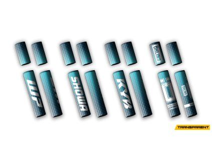 4pcs mid forks transparent lunara all draft