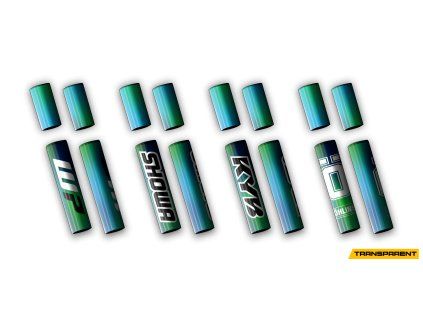 4pcs mid forks transparent rainbow 2 all draft