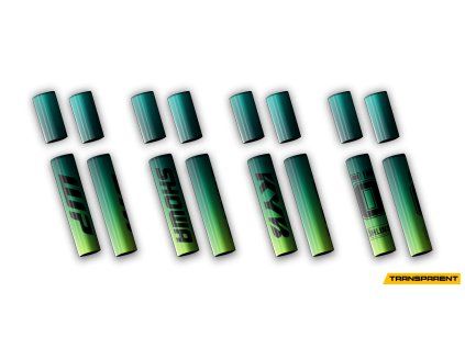 18192 4pcs mid forks transparent sacramento all draft