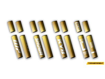 18195 4pcs mid forks transparent solara all draft