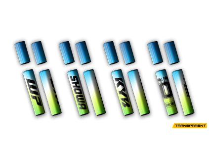 4pcs mid forks transparent spring all draft