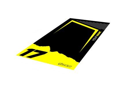 1819 1819 motorcycle carpet pit mat mc004 3d