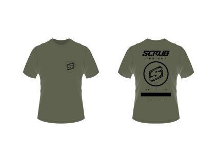 T SHIRT PULSE DYED KHAKI 01