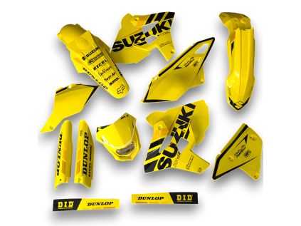18267 gfp suzuki drz 400 restyle 99 24 yellow restyle with light se1077 st