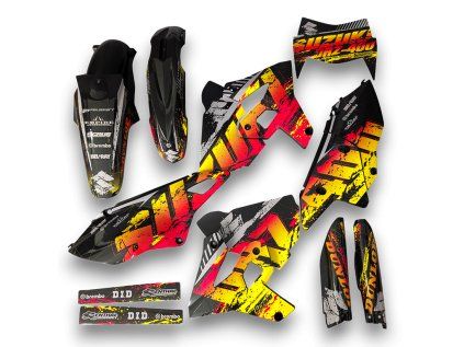 18270 gfp suzuki drz 400 restyle 99 24 black restyle se1079 r1