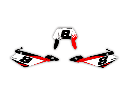 graphics kit husqvarna sm 125 09 13 4 stroke np 057 le draft