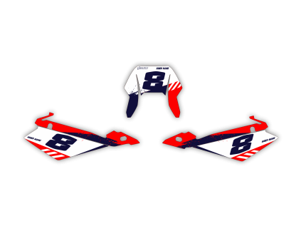 graphics kit husqvarna sm 125 09 13 4 stroke np 057 st draft