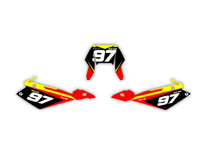 graphics kit husqvarna sm 125 09 13 4 stroke np 058 le draft