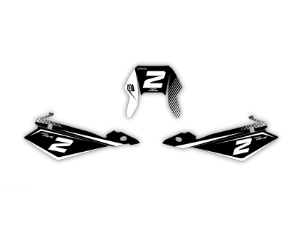 graphics kit husqvarna sm 125 09 13 4 stroke np 059 le draft