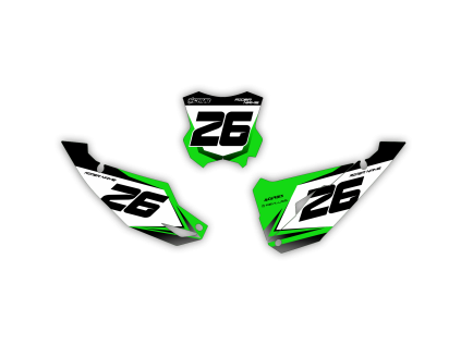 graphics kit kawasaki kxf 450 250 24 26 np 008 le draft