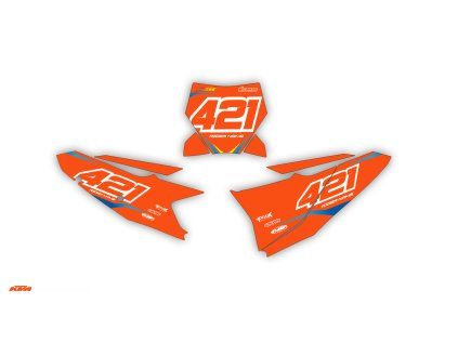 graphics kit ktm sx sxf 25 np 001 le draft