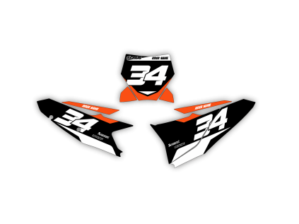 graphics kit ktm sx sxf 25 np 003 le draft