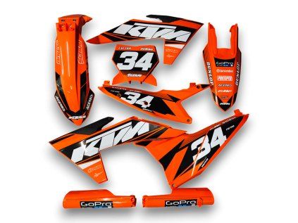 19392 gfp ktm sx 23 24 orange k11 le