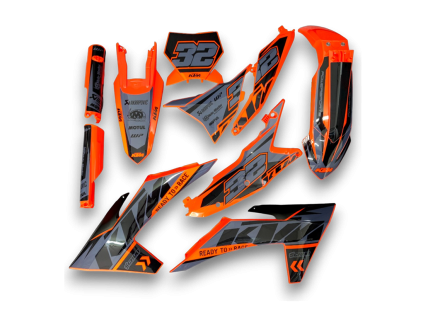 19422 gfp ktm sx 23 24 fluo orange so11807