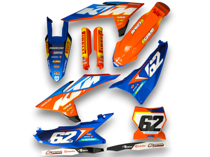 19431 gfp ktm sx 25 orange blue k23 st