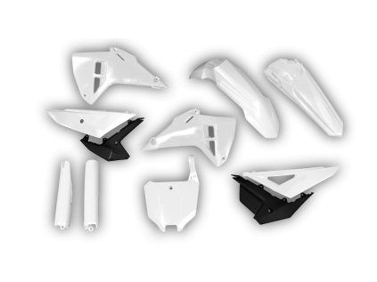 2011 2011 2011 white honda crf450r 2021 2024 crf250r 2022 2024 plastics restyle kit