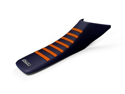 snap dark blue orange seatcover husqvarna 701
